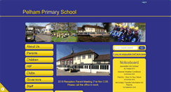Desktop Screenshot of pelhamprimary.co.uk